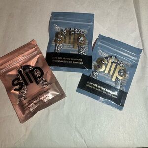3 x SLIP skinny scrunchies